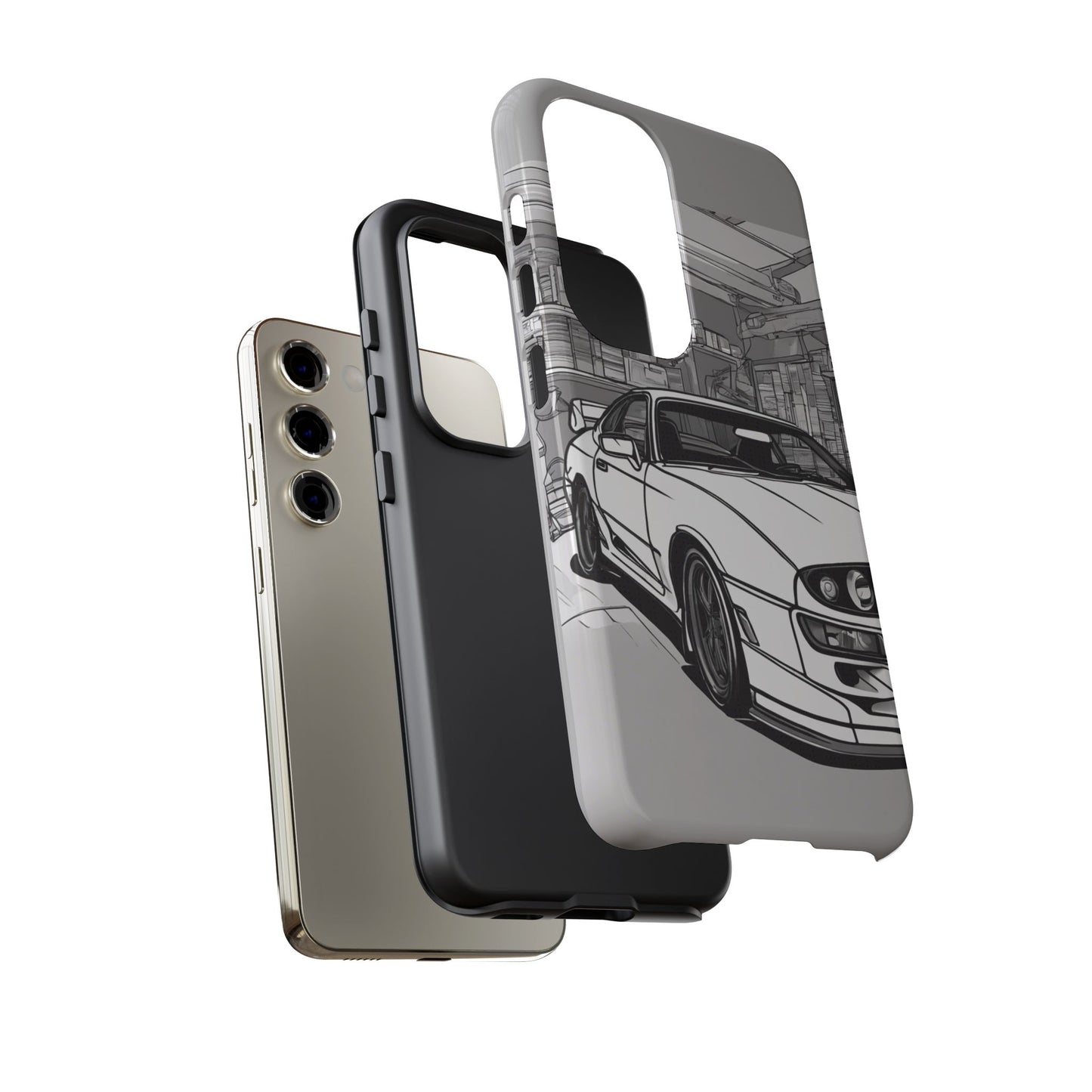 Automotive Phone Case with Car Design - Tough Cases for Car Enthusiasts