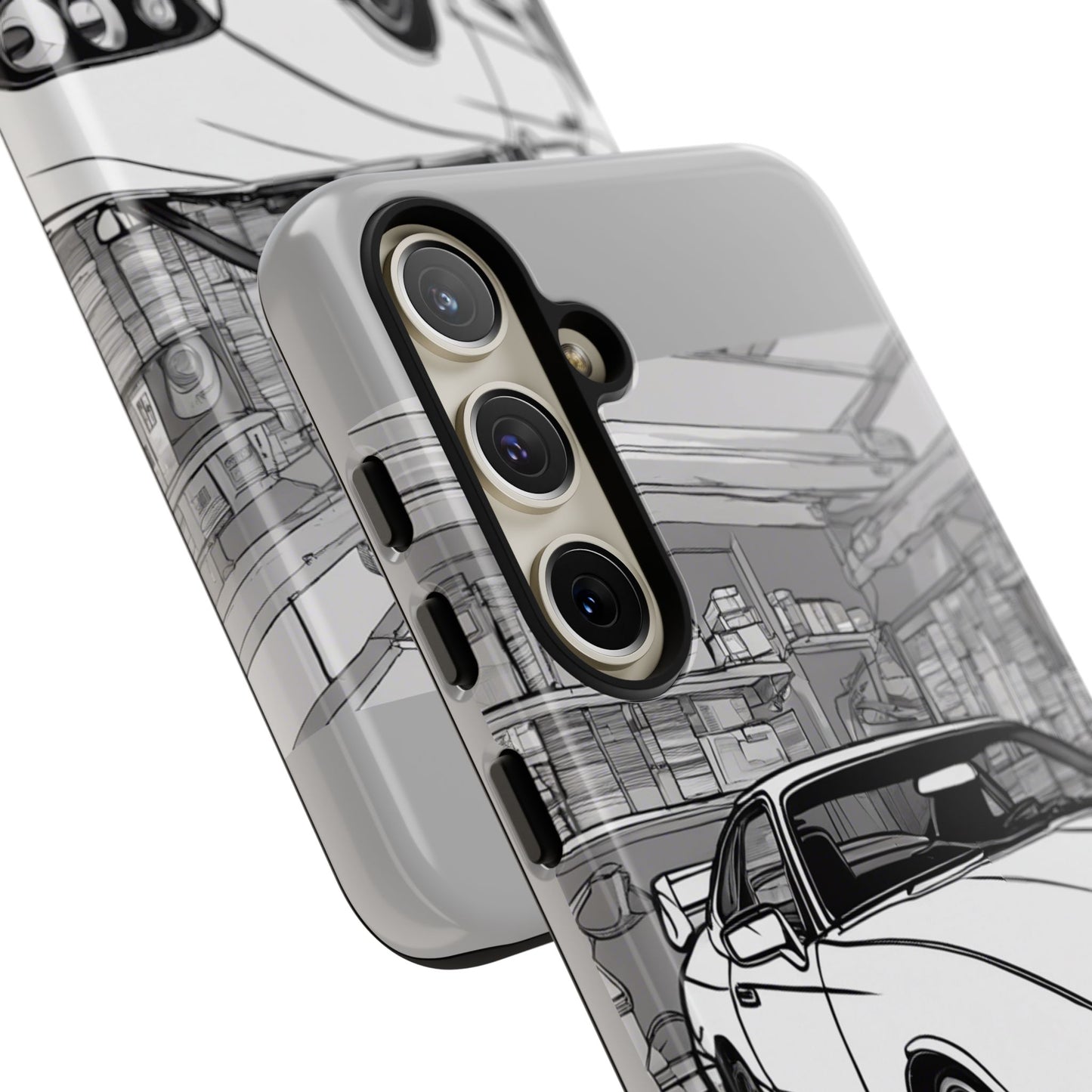 Automotive Phone Case with Car Design - Tough Cases for Car Enthusiasts