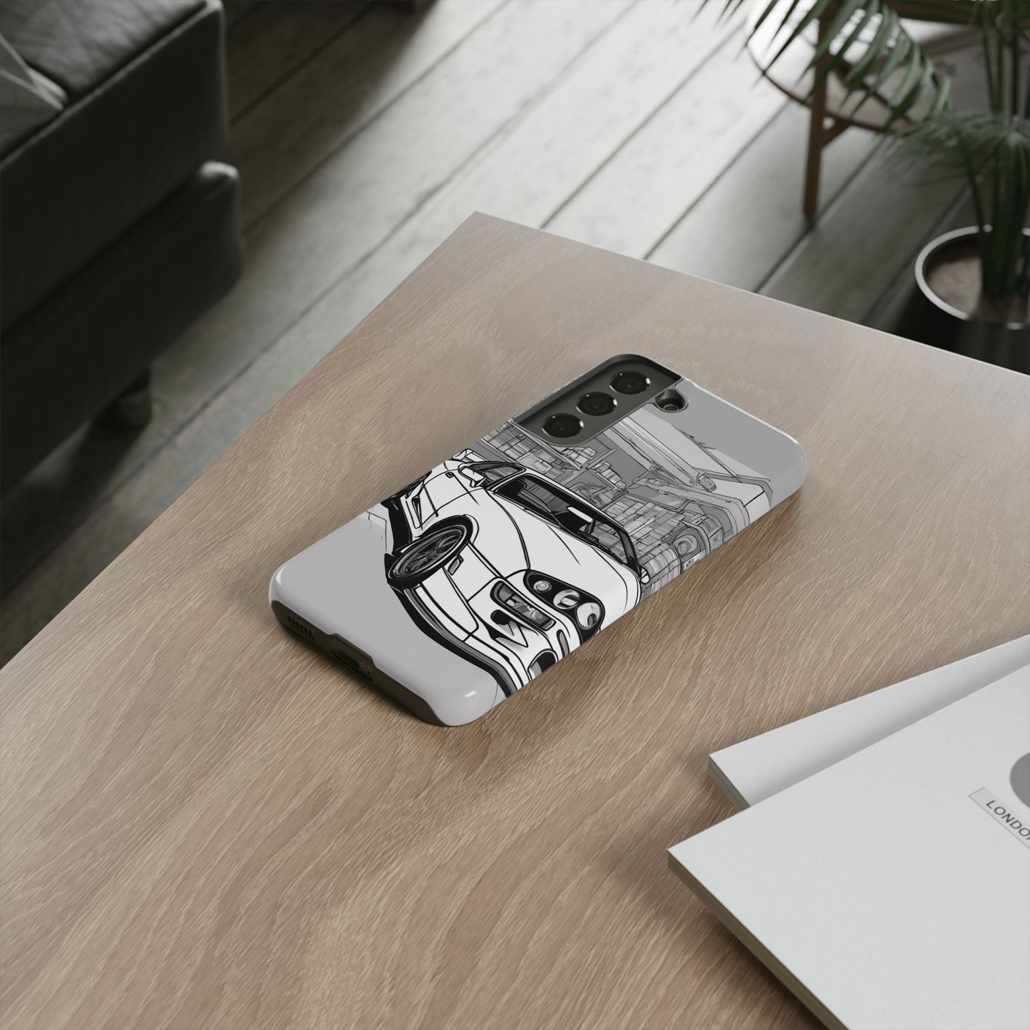 Automotive Phone Case with Car Design - Tough Cases for Car Enthusiasts