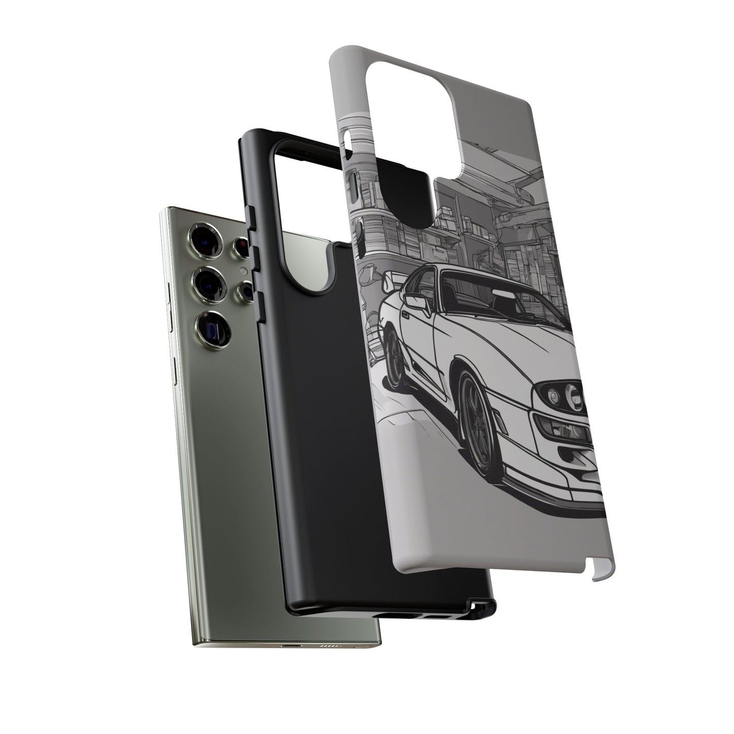 Automotive Phone Case with Car Design - Tough Cases for Car Enthusiasts