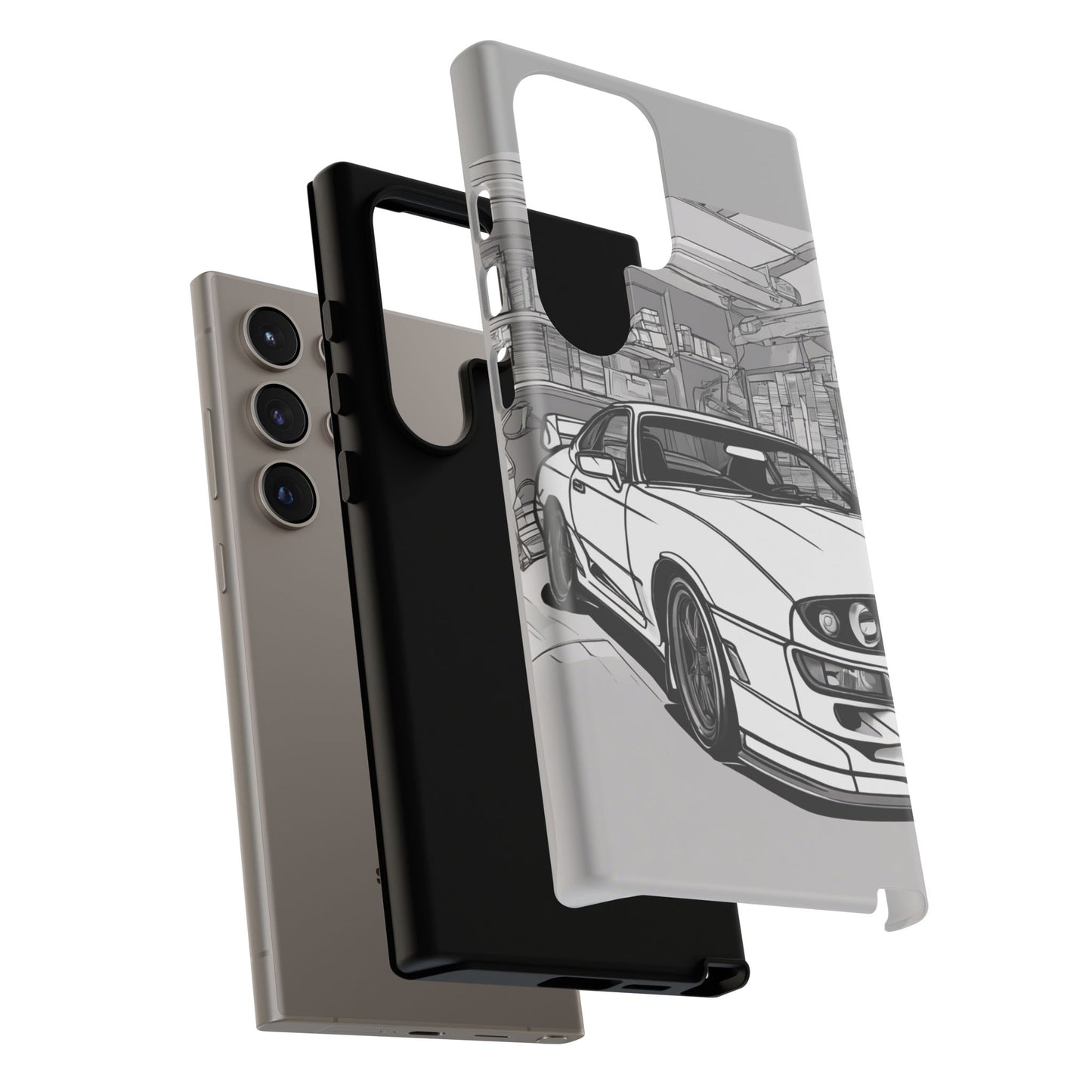 Automotive Phone Case with Car Design - Tough Cases for Car Enthusiasts