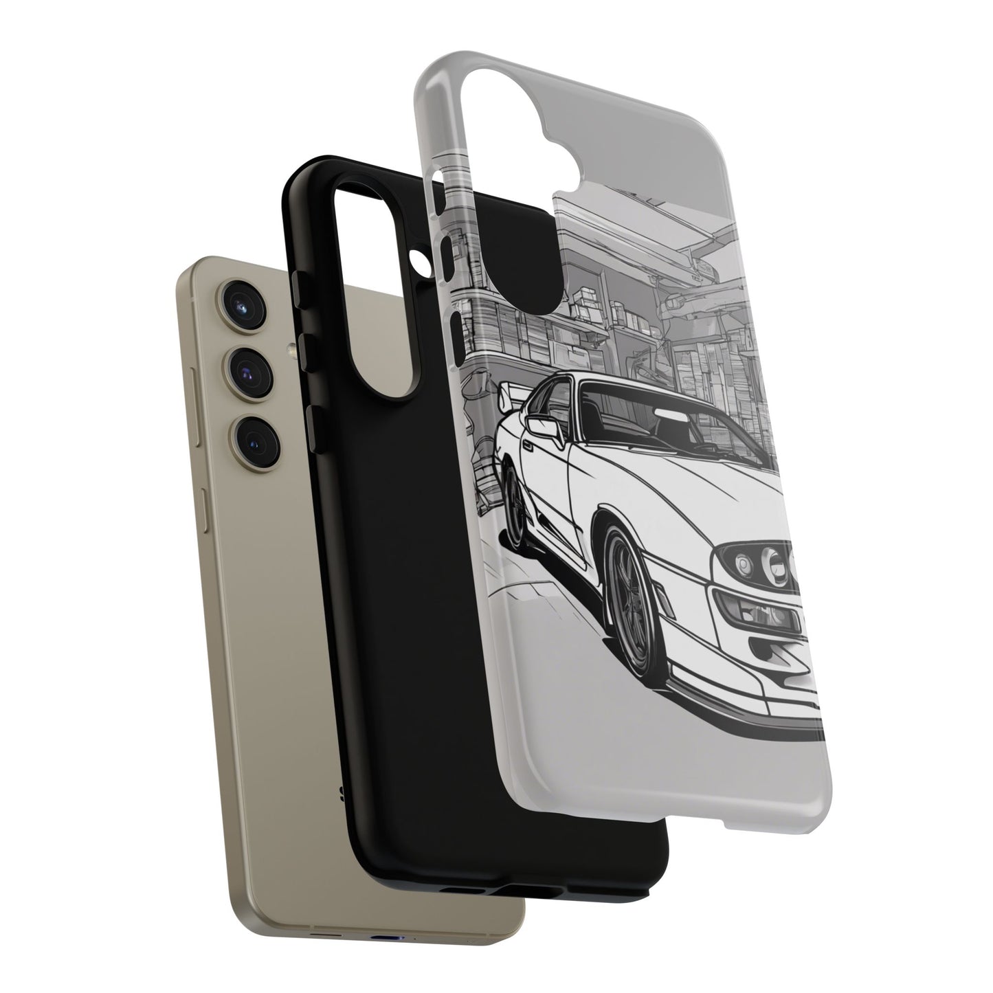 Automotive Phone Case with Car Design - Tough Cases for Car Enthusiasts