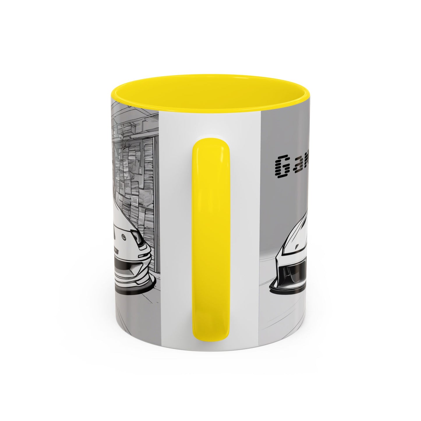 Car Enthusiast Accent Coffee Mug - 11oz & 15oz