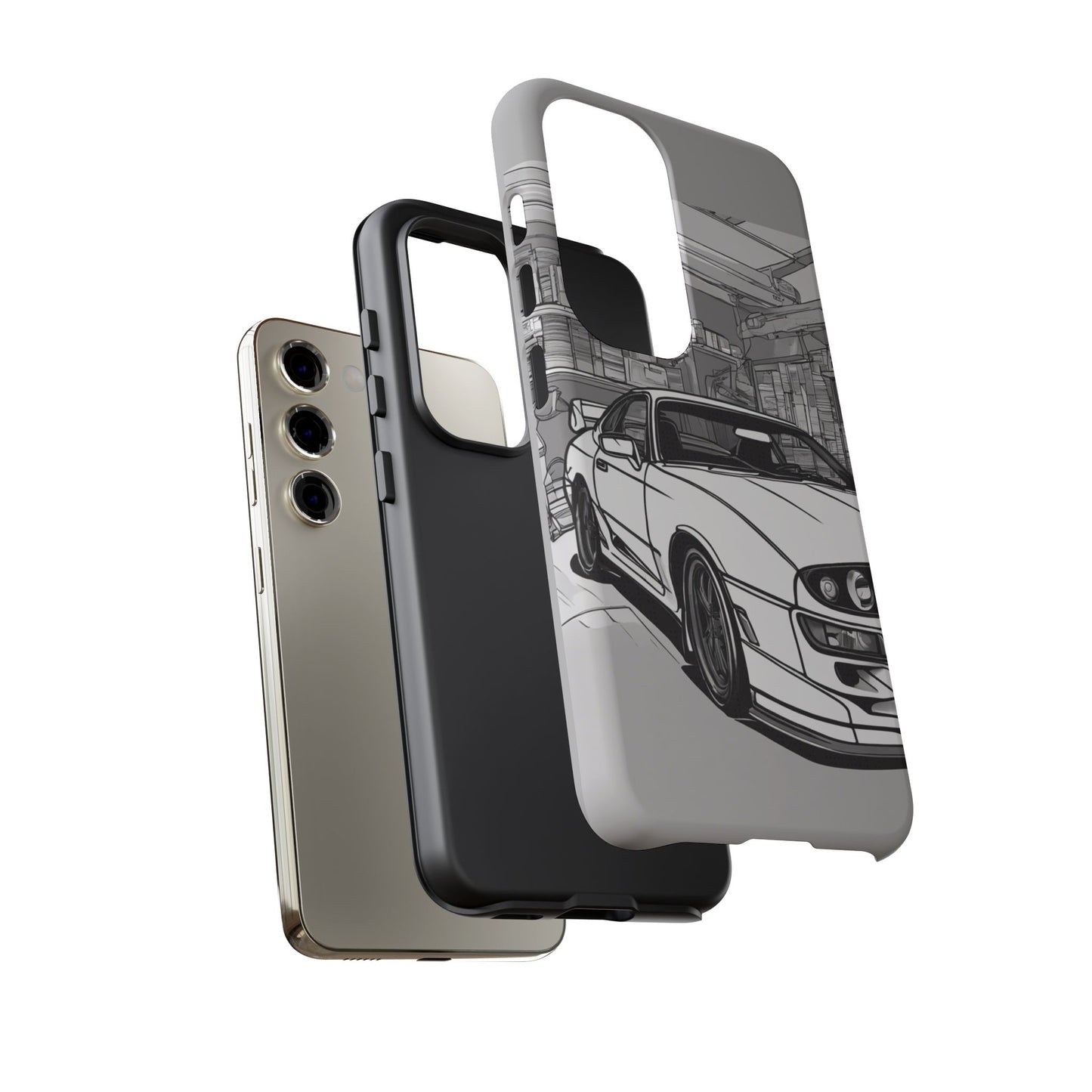 Automotive Phone Case with Car Design - Tough Cases for Car Enthusiasts