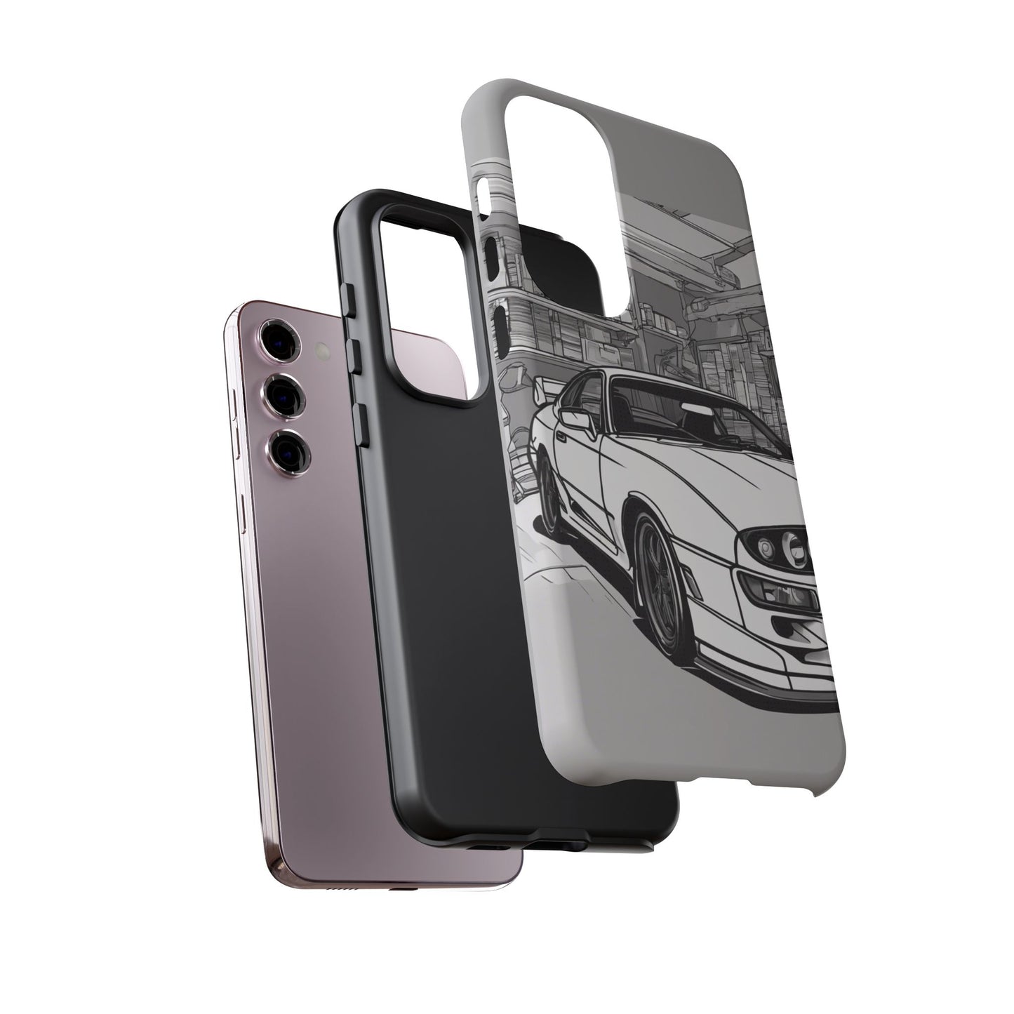Automotive Phone Case with Car Design - Tough Cases for Car Enthusiasts