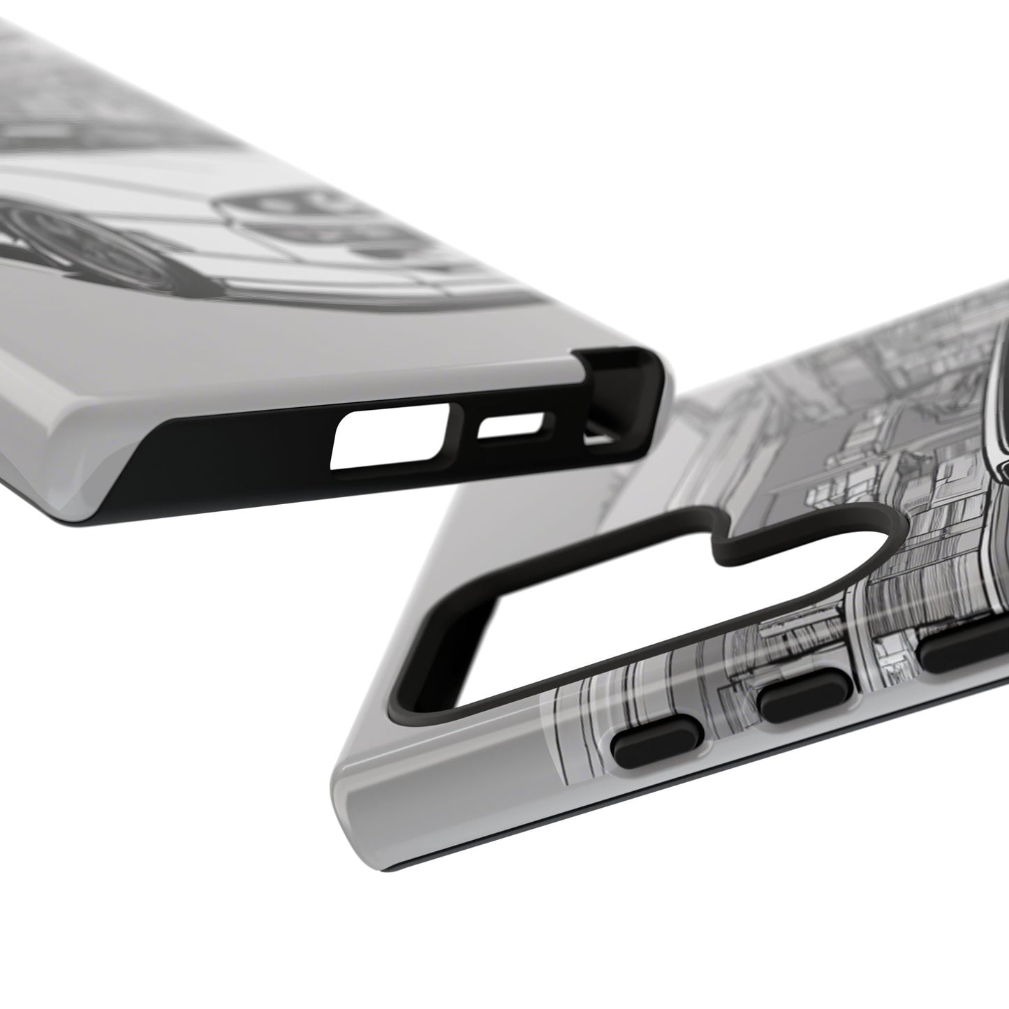 Automotive Phone Case with Car Design - Tough Cases for Car Enthusiasts