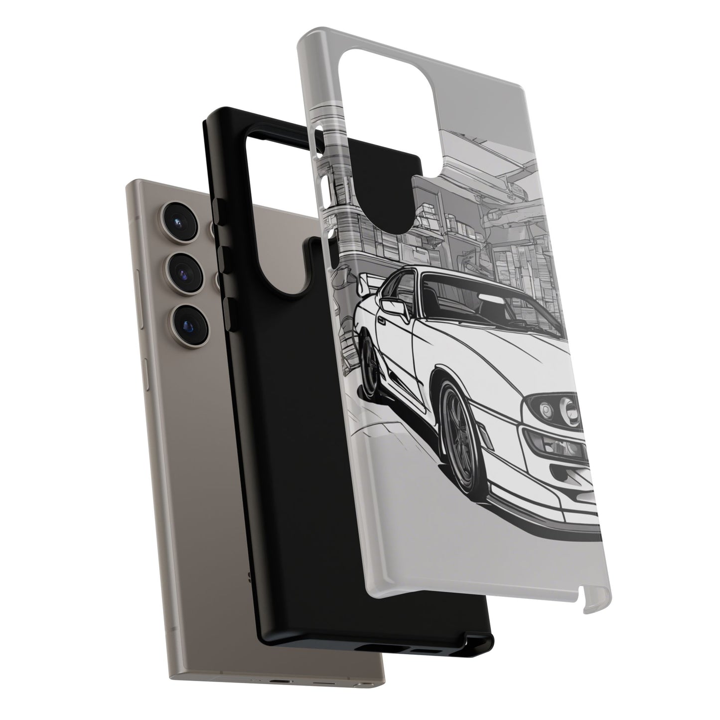 Automotive Phone Case with Car Design - Tough Cases for Car Enthusiasts