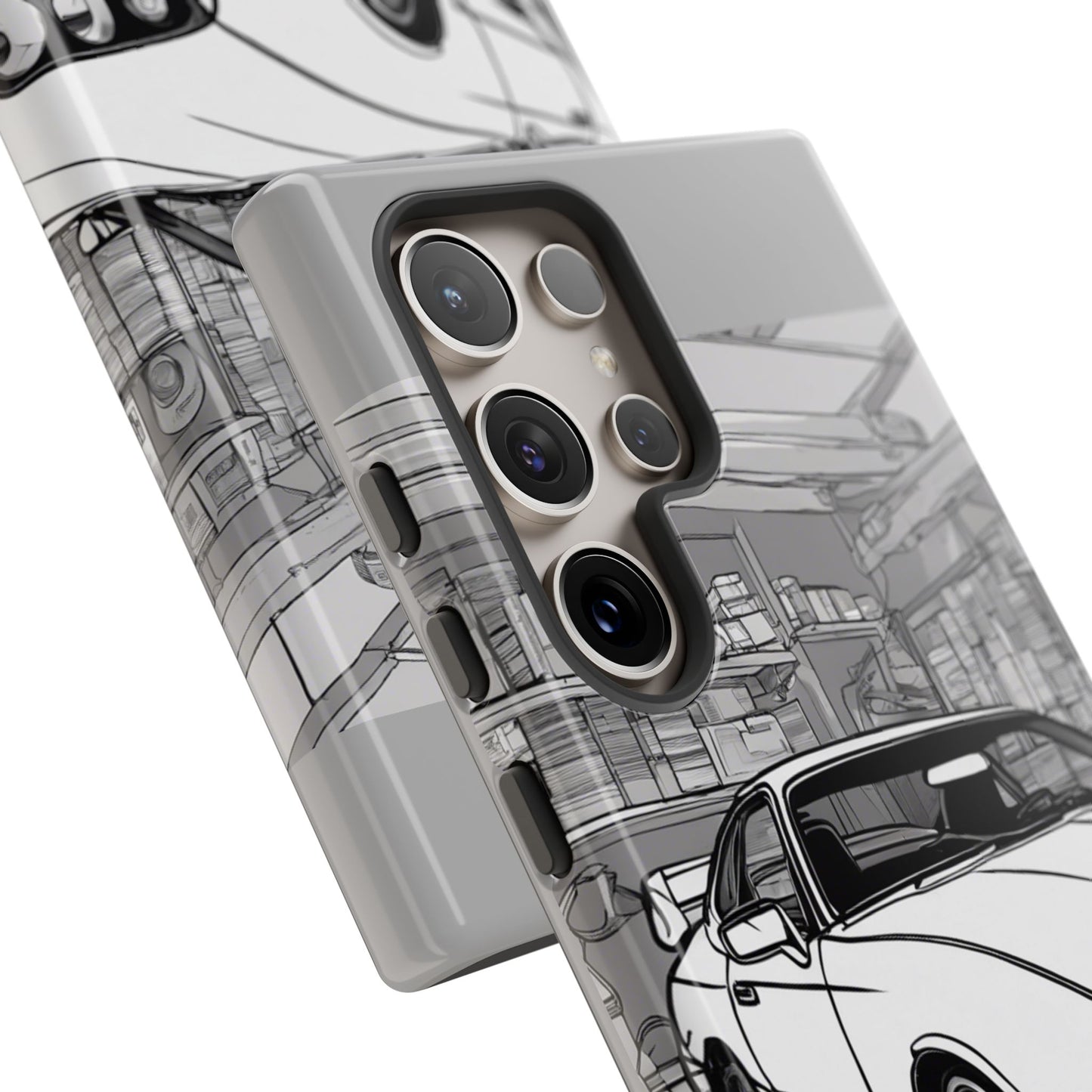 Automotive Phone Case with Car Design - Tough Cases for Car Enthusiasts