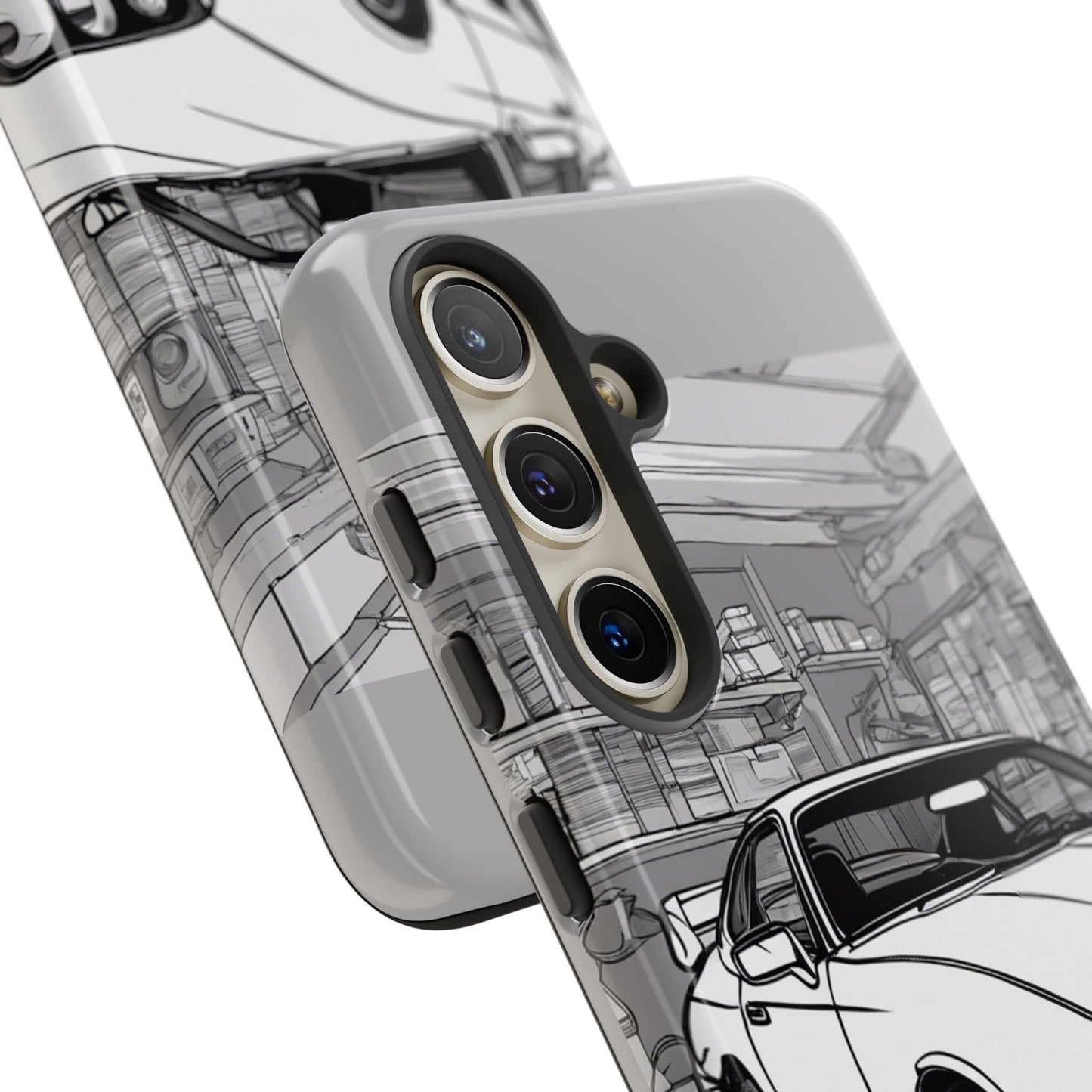 Automotive Phone Case with Car Design - Tough Cases for Car Enthusiasts