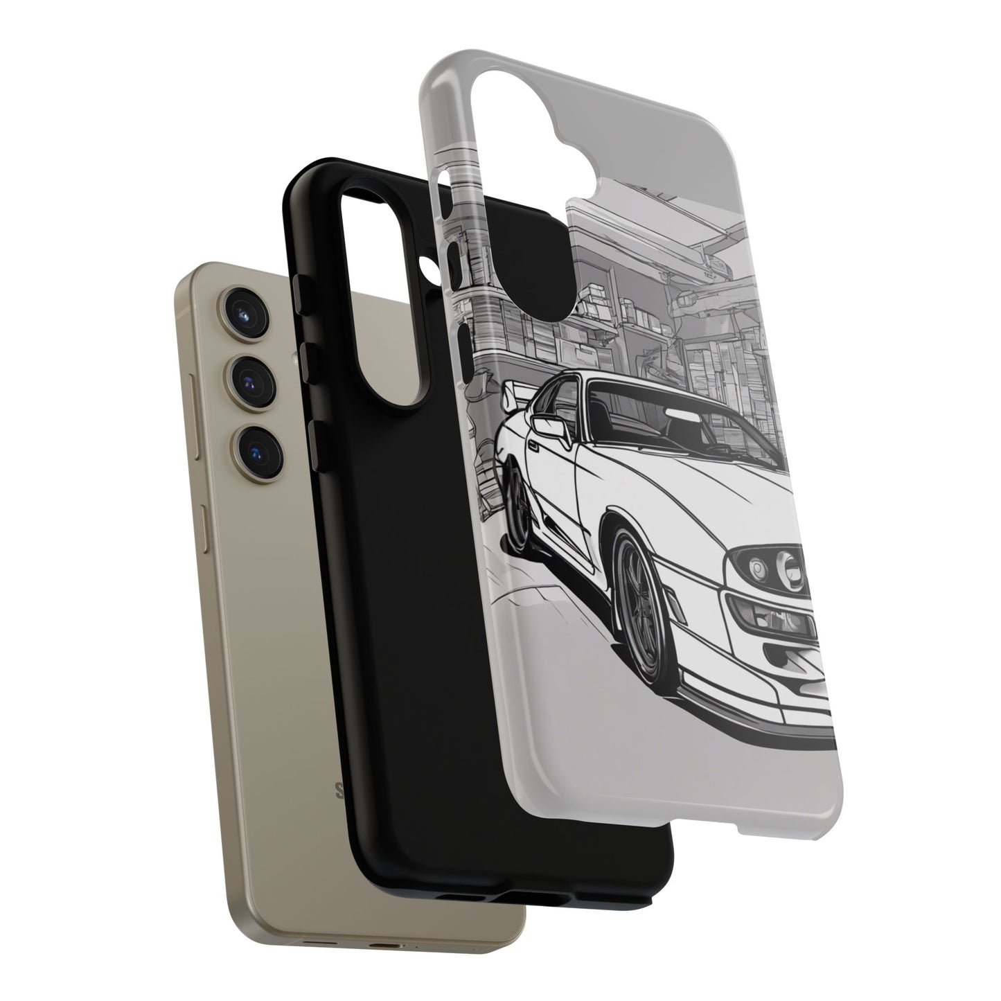 Automotive Phone Case with Car Design - Tough Cases for Car Enthusiasts