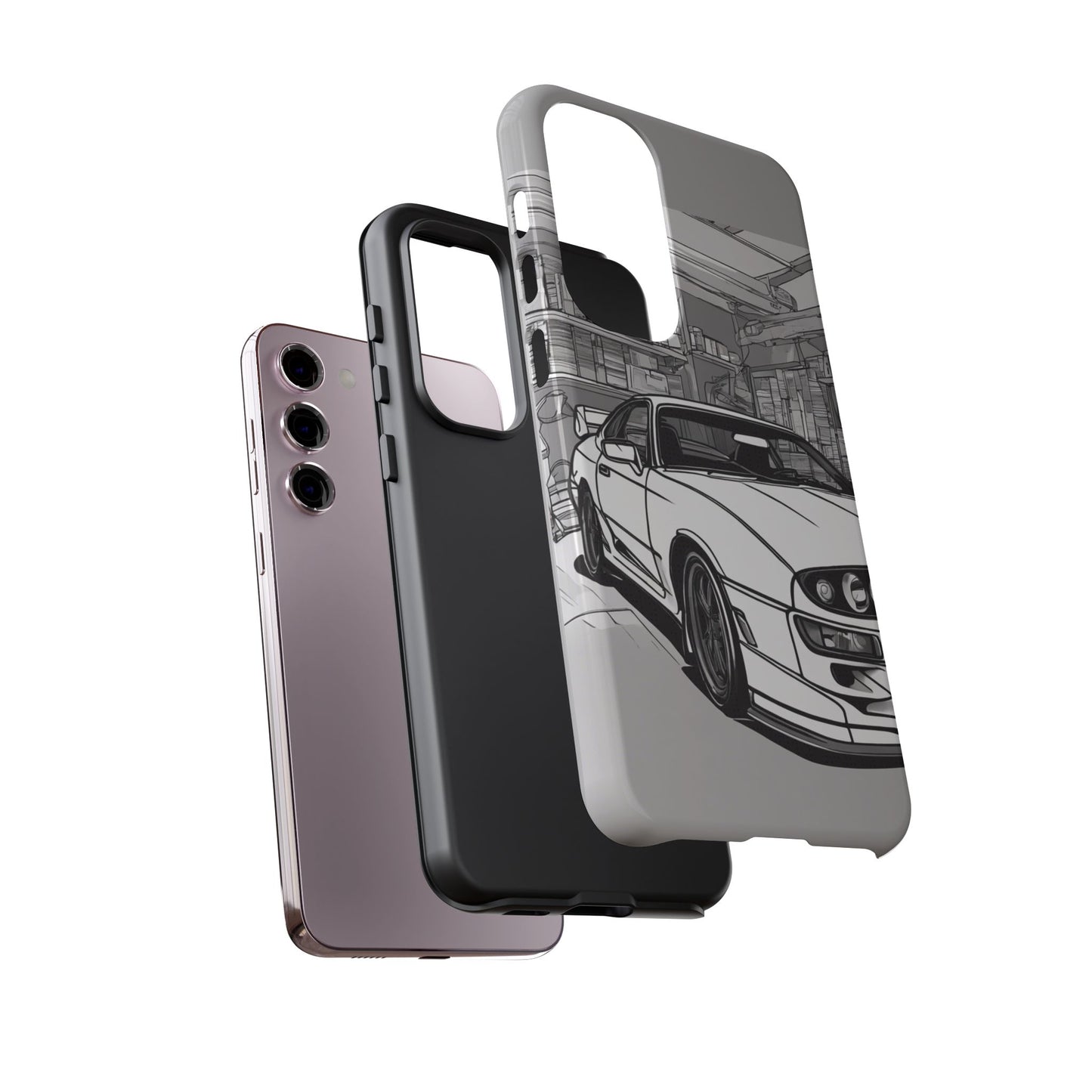 Automotive Phone Case with Car Design - Tough Cases for Car Enthusiasts