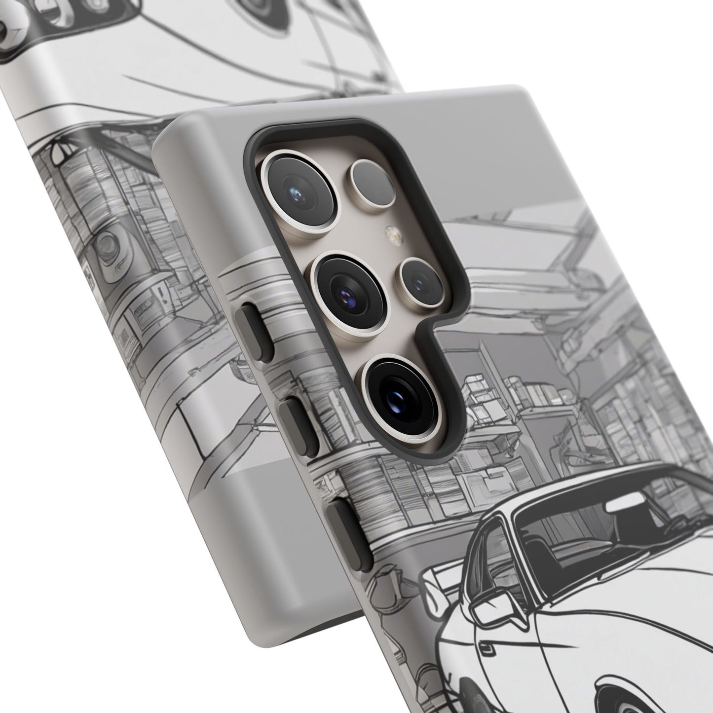 Automotive Phone Case with Car Design - Tough Cases for Car Enthusiasts