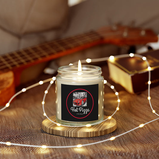 Hot Pizza Scented Candle | Coconut Apricot Wax | Perfect Gift for Food Lovers