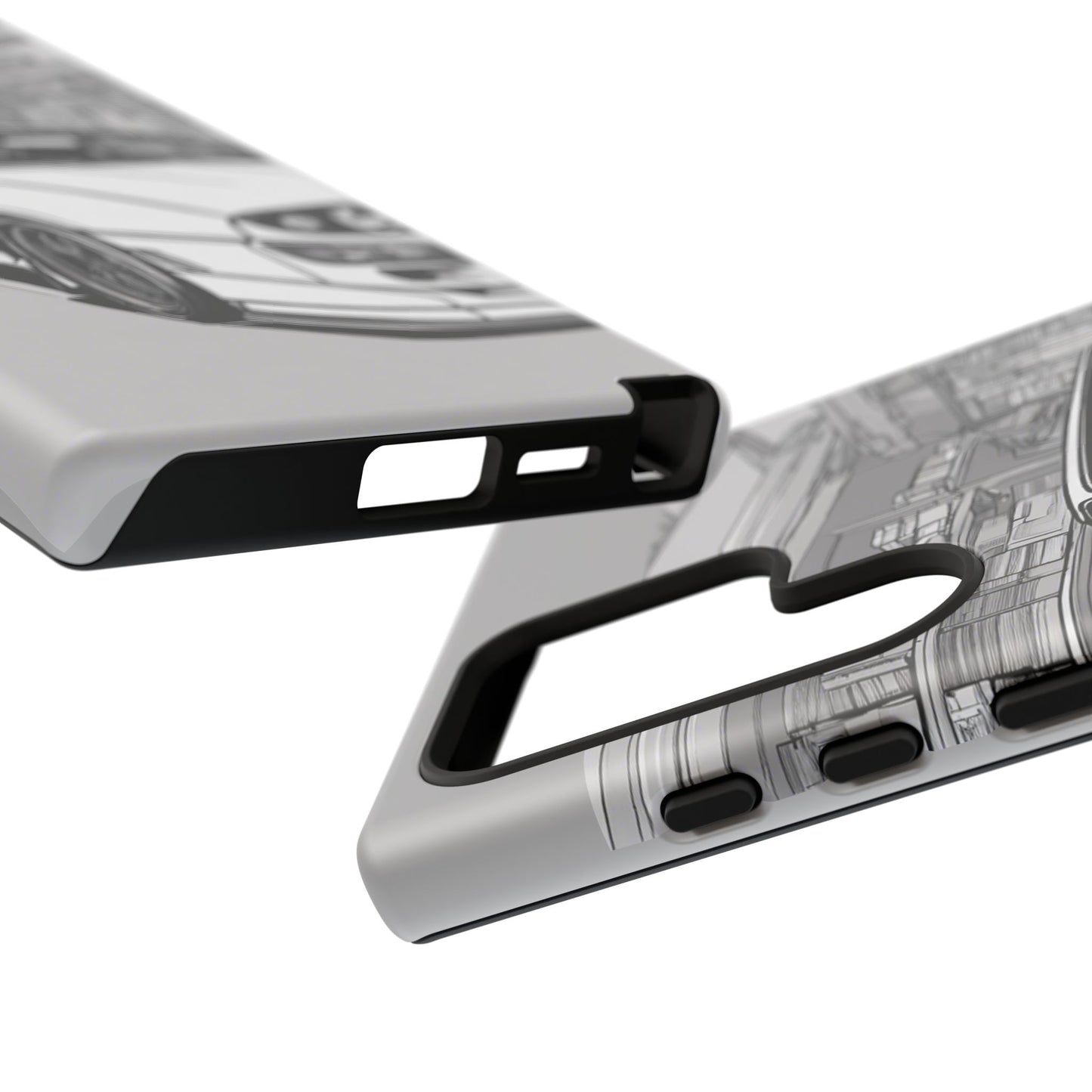 Automotive Phone Case with Car Design - Tough Cases for Car Enthusiasts