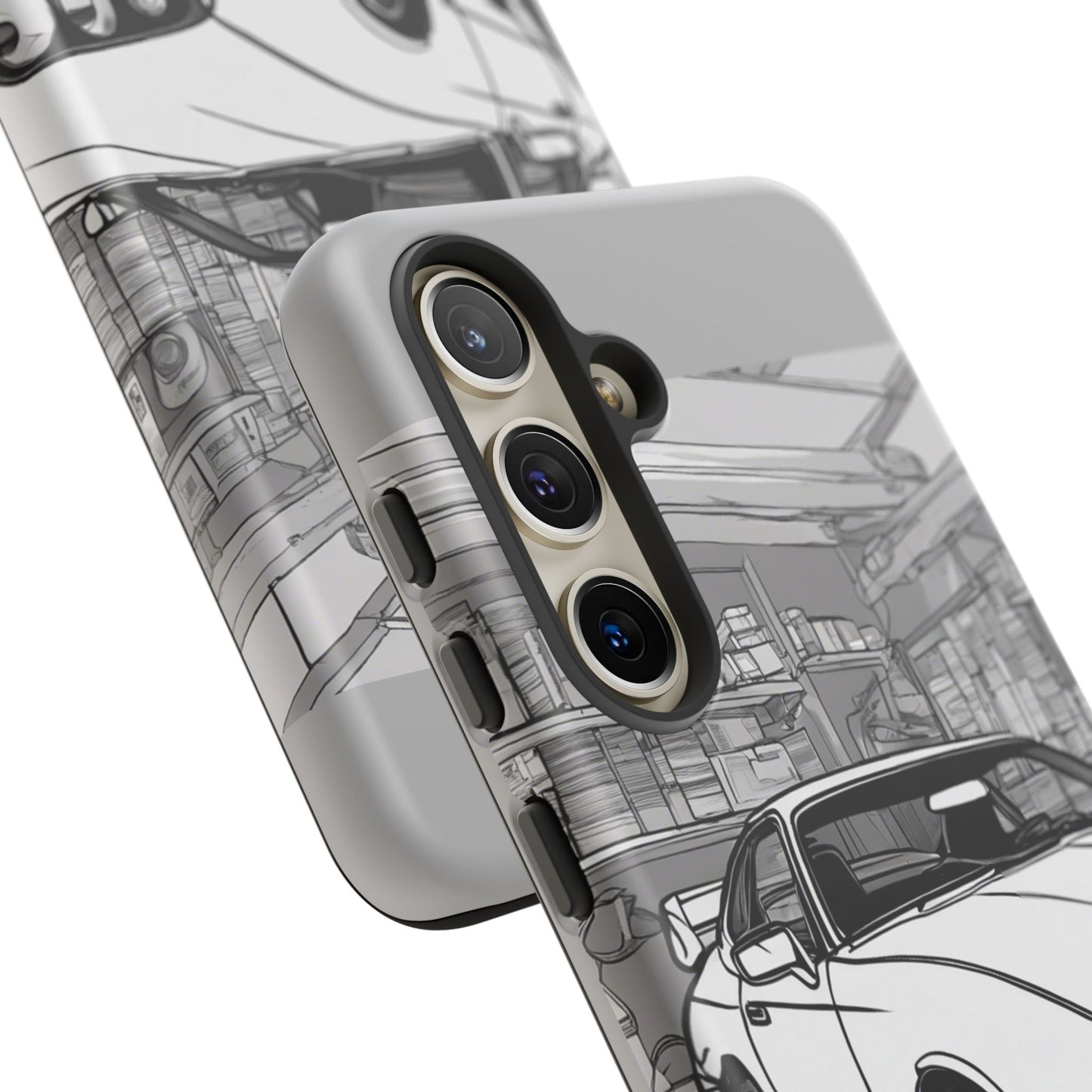 Automotive Phone Case with Car Design - Tough Cases for Car Enthusiasts