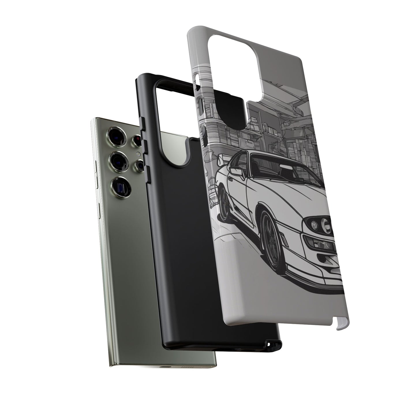 Automotive Phone Case with Car Design - Tough Cases for Car Enthusiasts